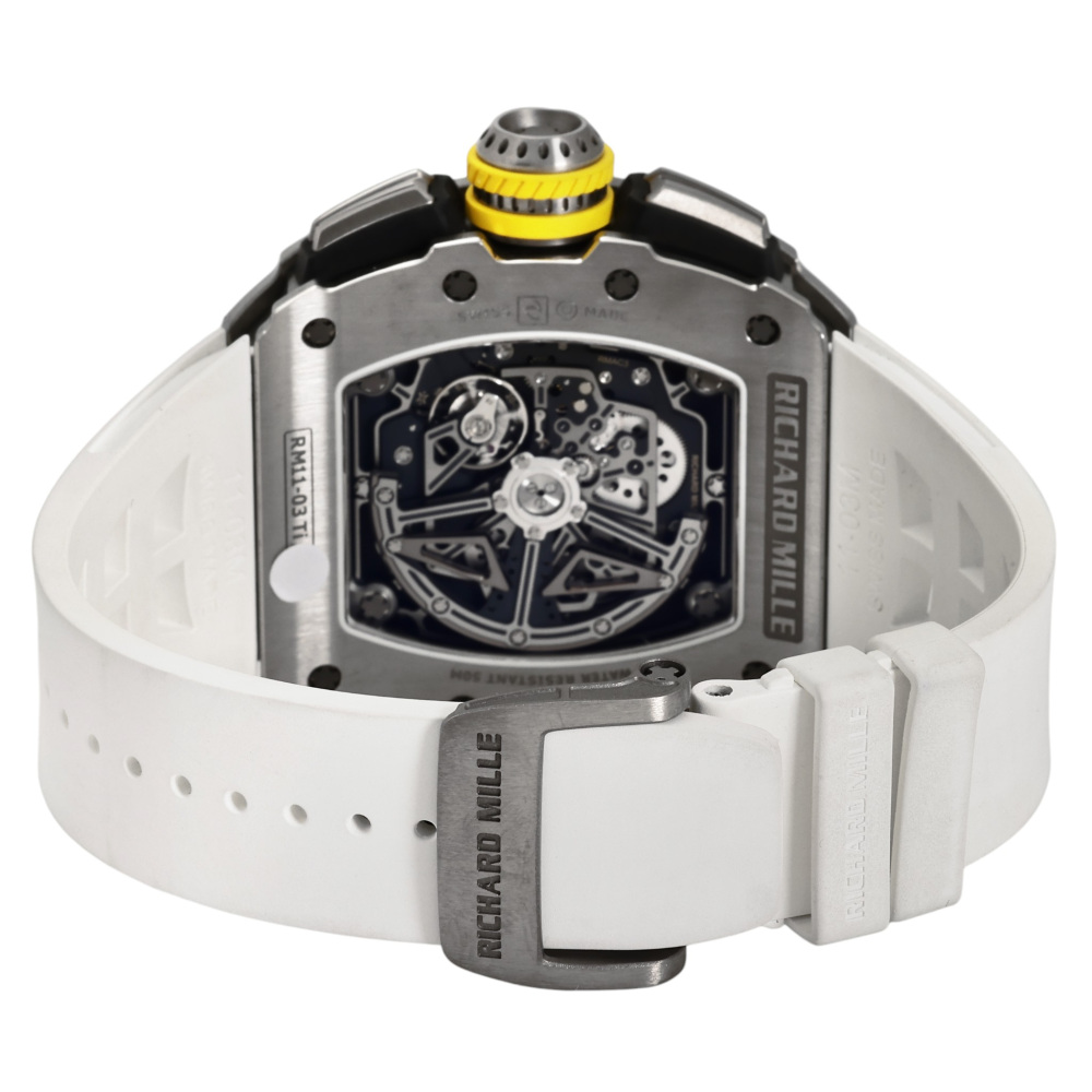 RM11-03 Titanium Skeletonized Dial Automatic Flyback Chronograph 49.9mm 2020