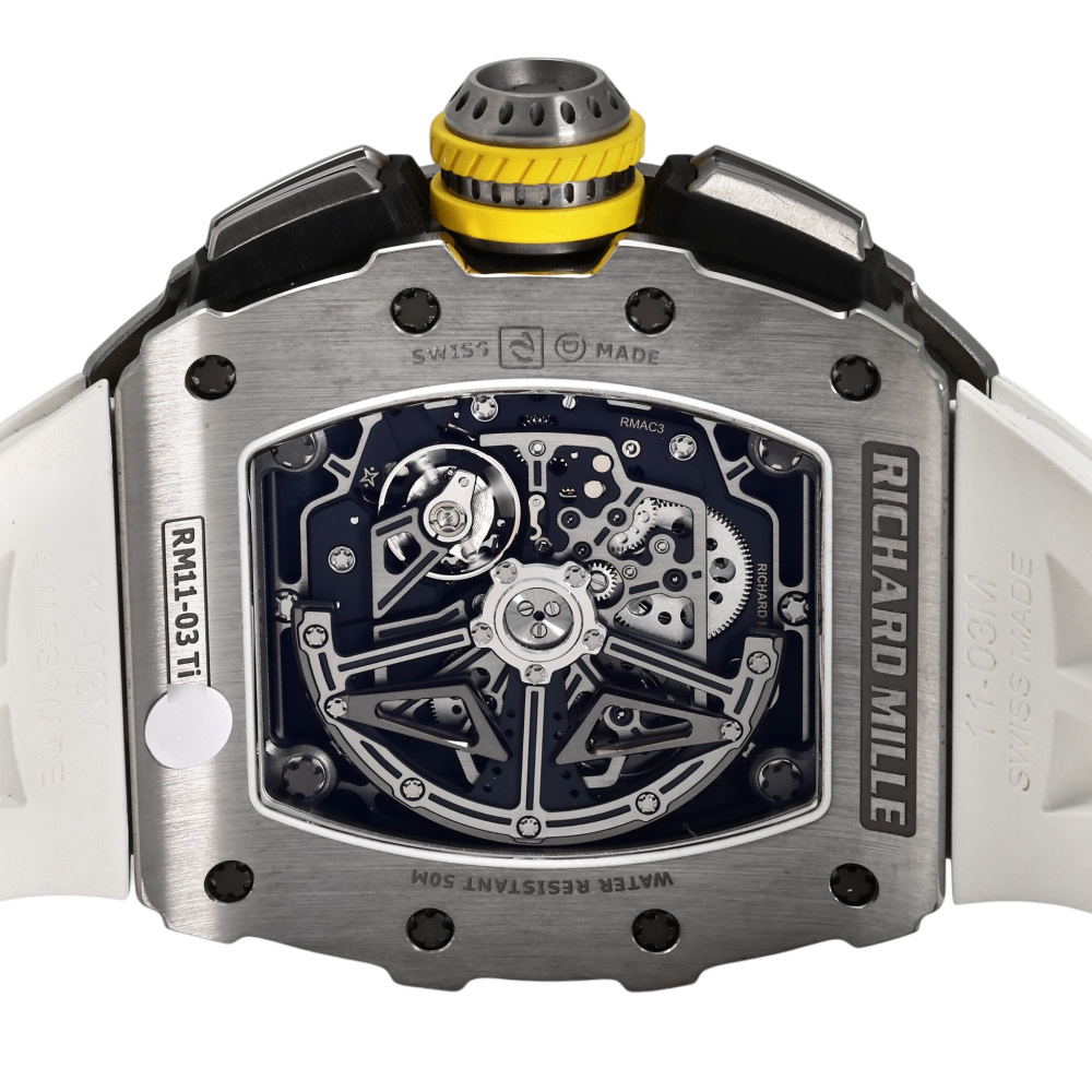 RM11-03 Titanium Skeletonized Dial Automatic Flyback Chronograph 49.9mm 2020