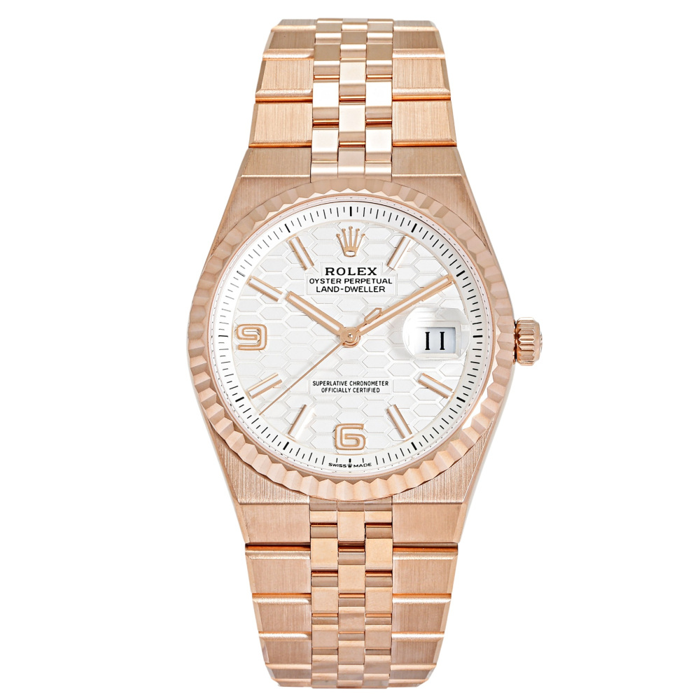 Land Dweller Rose Gold White Dial 36mm 2026