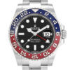 GMT Master II Steel Black Dial Pepsi 40mm 2024