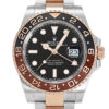 GMT Master II Rose Gold Steel Black Dial 40mm 2019