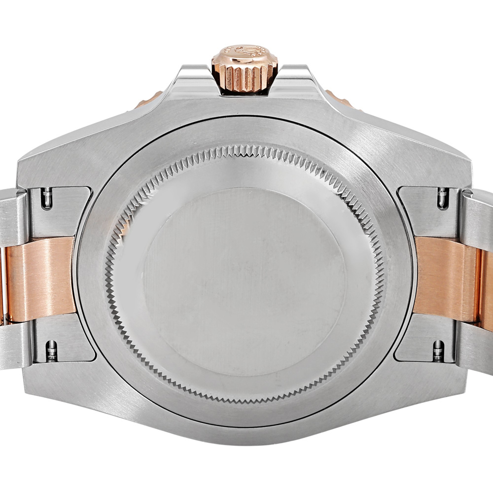 GMT Master II Rose Gold Steel Black Dial 40mm 2019