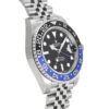 GMT Master II Steel Black Dial Jubilee Batman 40mm 2019