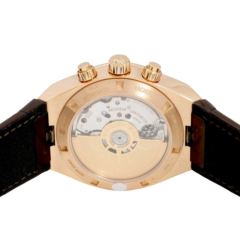 Overseas Chronograph Rose Gold Silver Dial 42.5mm 2022