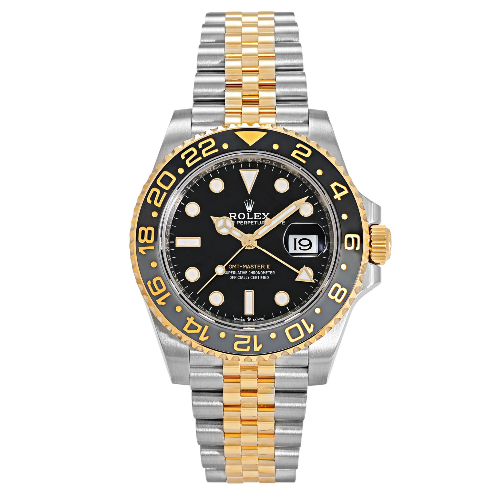 GMT Master II Yellow Gold Steel Black Dial Jubilee 40mm 2024