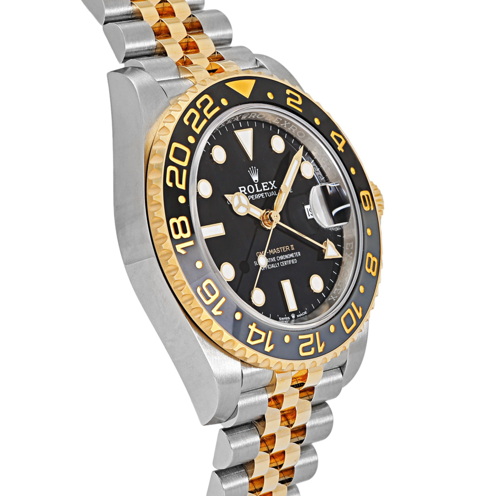 GMT Master II Yellow Gold Steel Black Dial Jubilee 40mm 2024