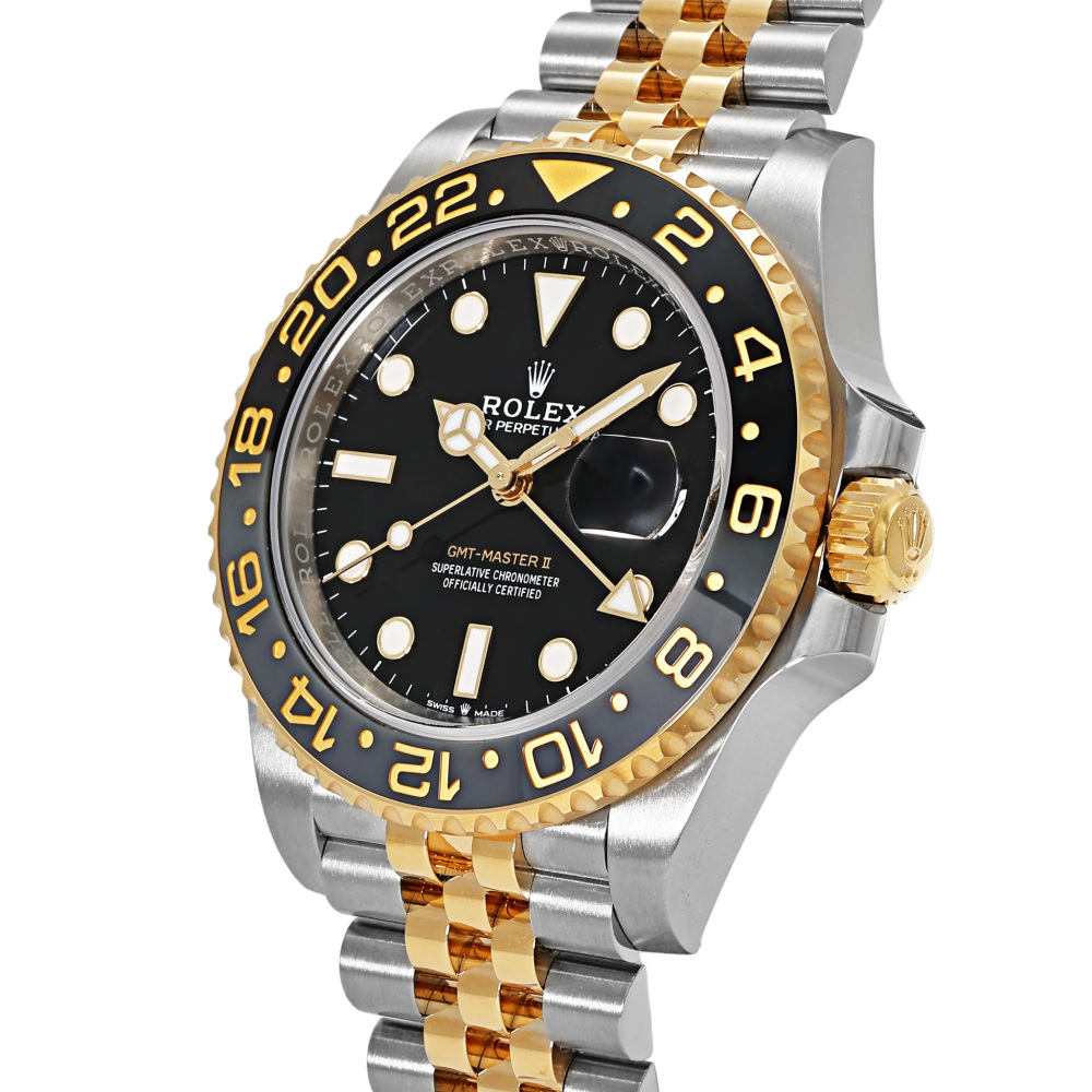 GMT Master II Yellow Gold Steel Black Dial Jubilee 40mm 2024