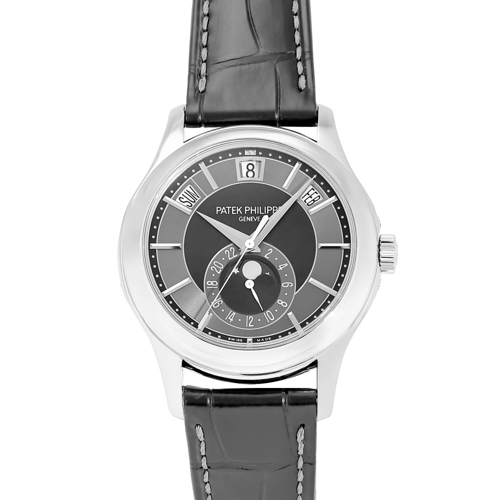 Complication Annual calendar 5205G-010 White Gold 40mm 2014