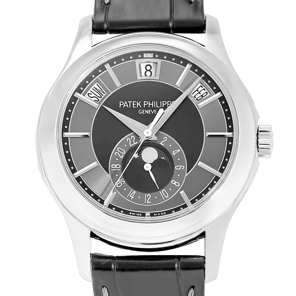 Complication Annual calendar 5205G-010 White Gold 40mm 2014