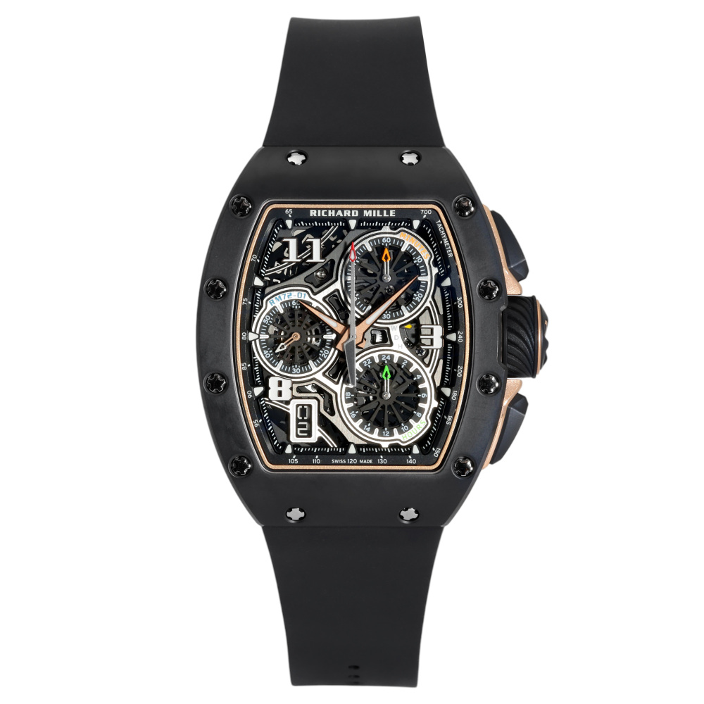 w260898-1 RM72-01 Rose Gold Skeletonized Dial Automatic Lifestyle Flyback Chronograph 38.4mm 2022