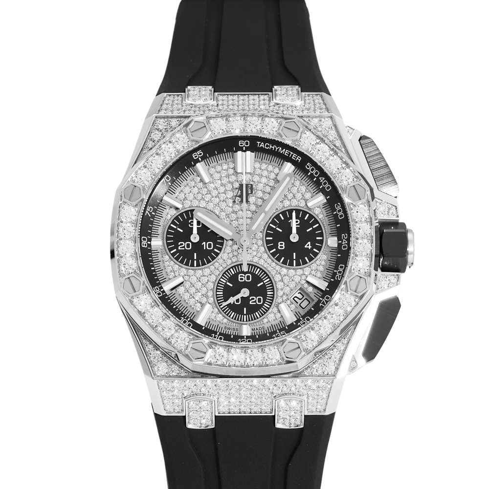 w261234-1 Royal Oak Offshore Chronograph White gold Diamond 43mm