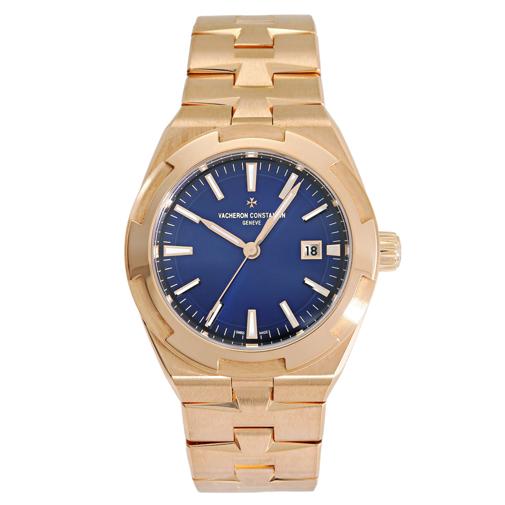 Overseas Automatic Rose Gold Blue Dial 34.5mm 2023