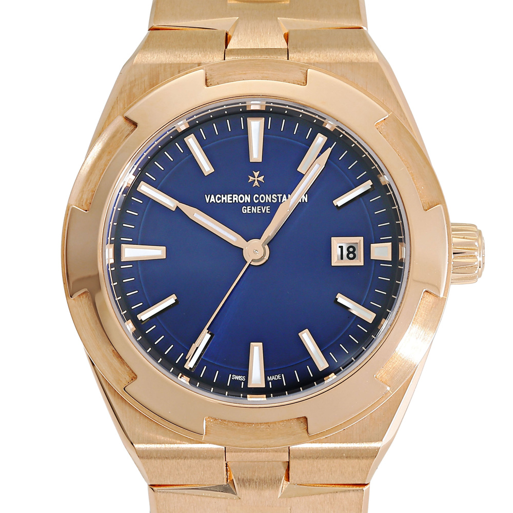 Overseas Automatic Rose Gold Blue Dial 34.5mm 2023