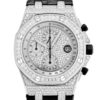 w261860-2 Royal Oak Offshore Chronograph White gold Diamond 42mm 2013
