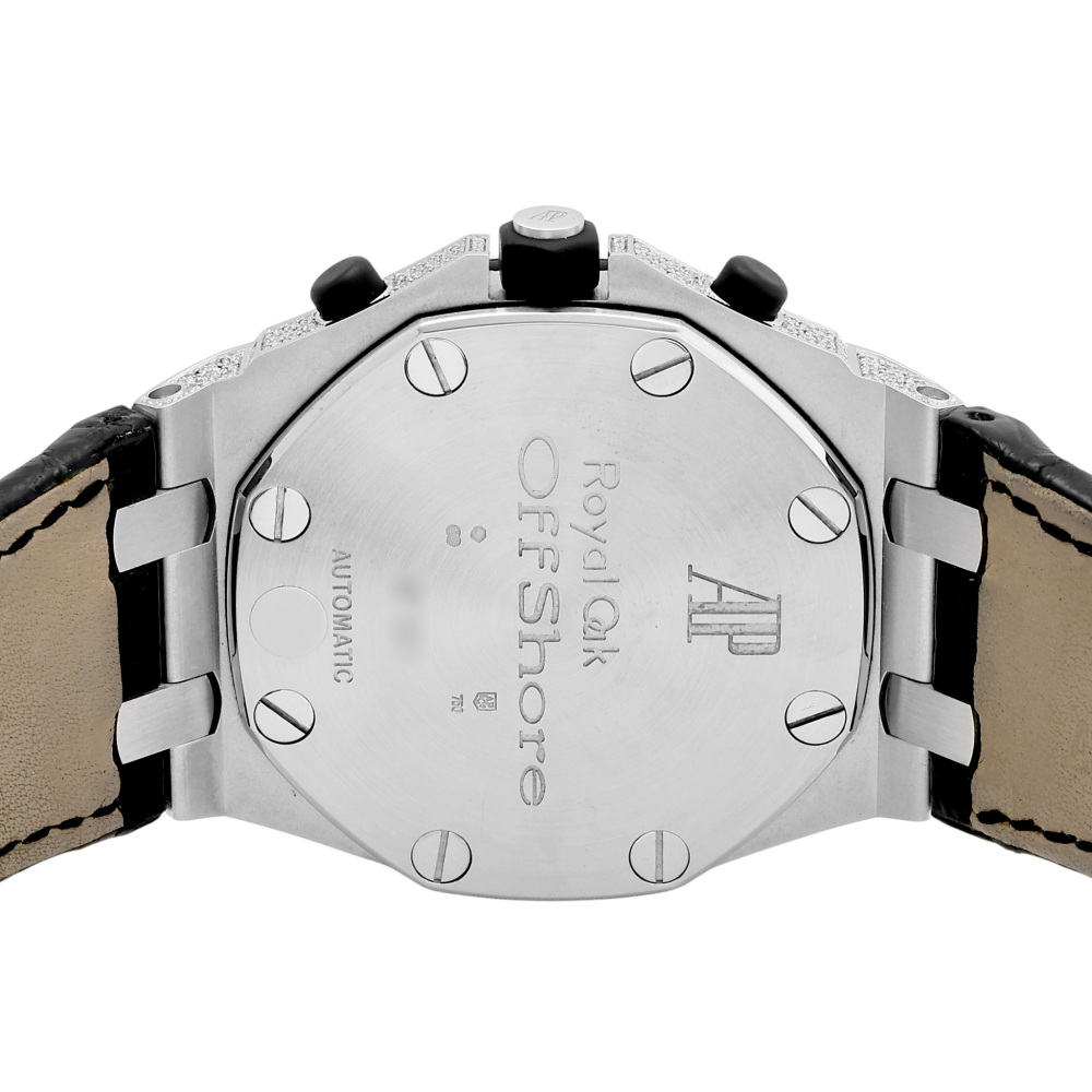 w261860-5 Royal Oak Offshore Chronograph White gold Diamond 42mm 2013