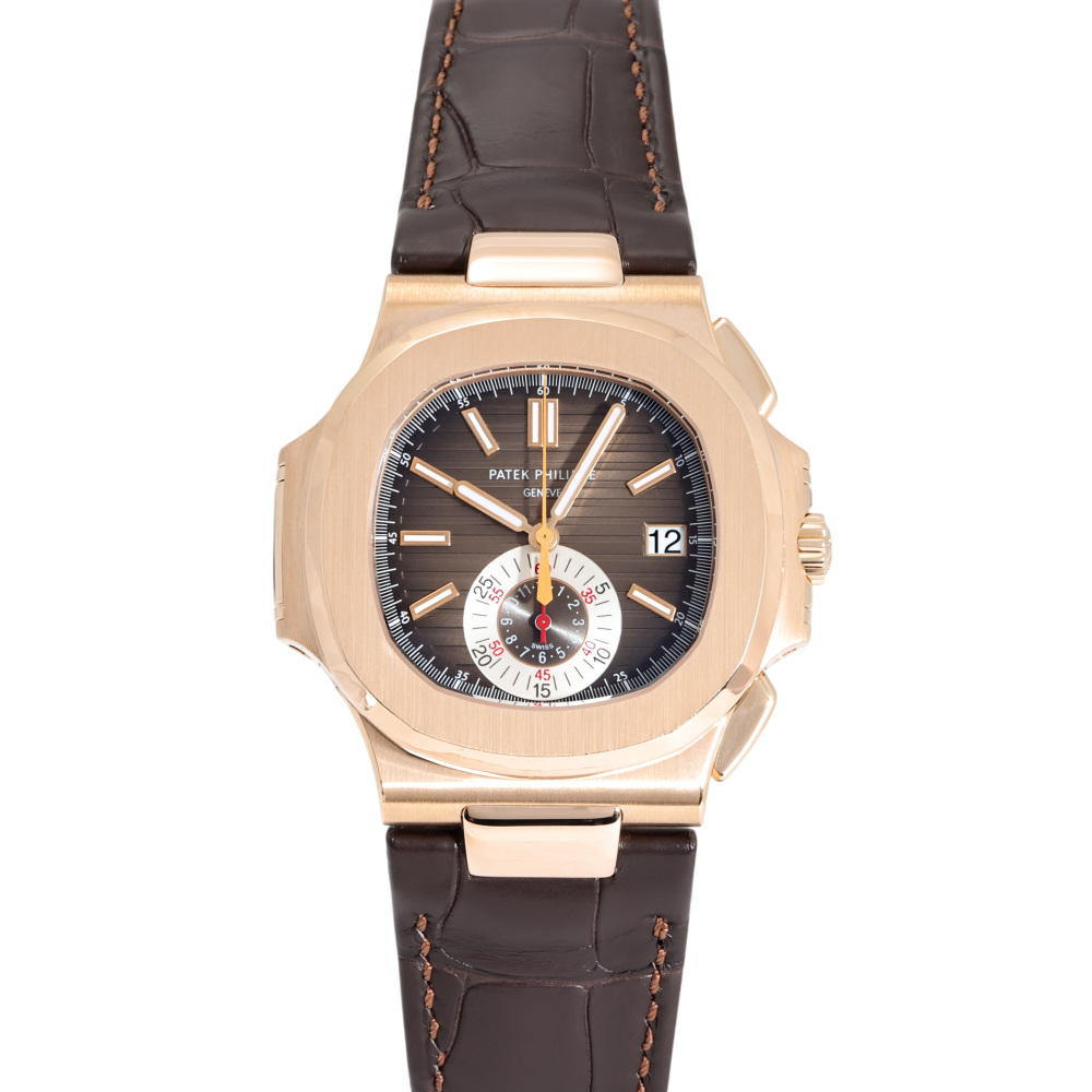 Nautilus Chronograph 5980R-001 Rose Gold 40.5mm 2016