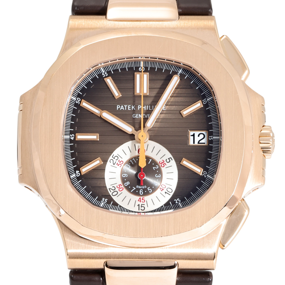 Nautilus Chronograph 5980R-001 Rose Gold 40.5mm 2016