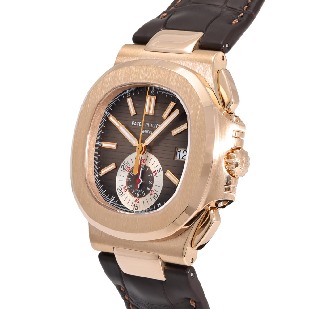 Nautilus Chronograph 5980R-001 Rose Gold 40.5mm 2016