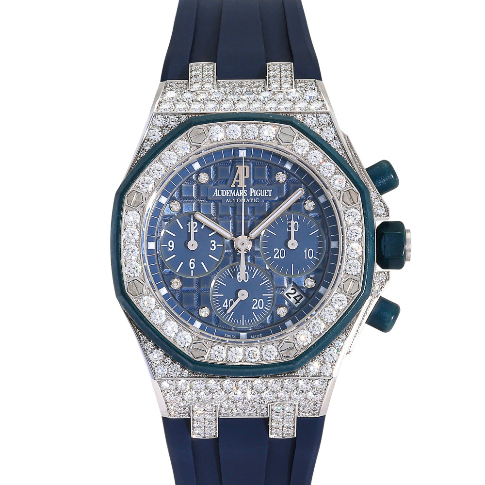 Royal Oak Offshore Chronograph White gold Diamond 37mm