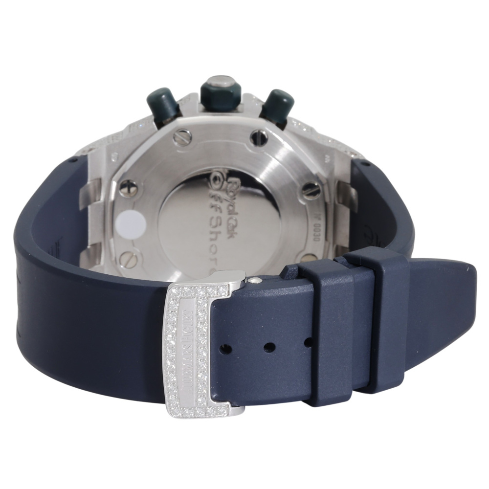 w261990-5 Royal Oak Offshore Chronograph White gold Diamond 37mm