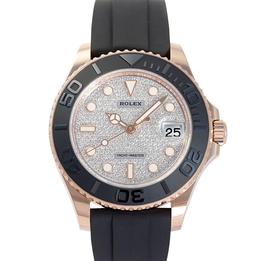Yacht Master Rose Gold Pink Diamond Dial 37mm 2024