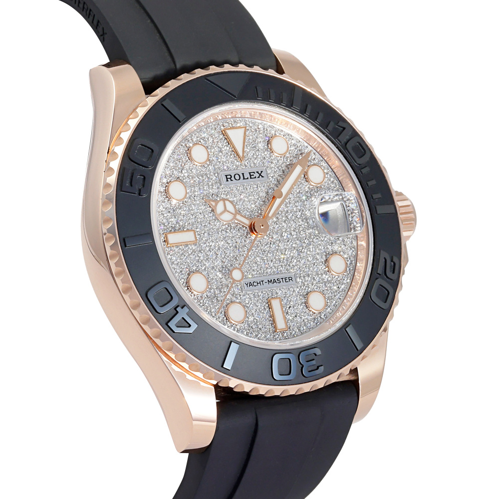 Yacht Master Rose Gold Pink Diamond Dial 37mm 2024