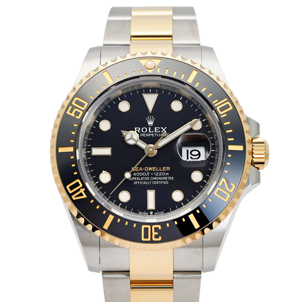 Sea Dweller Yellow Gold Steel Black Dial 43mm 2023