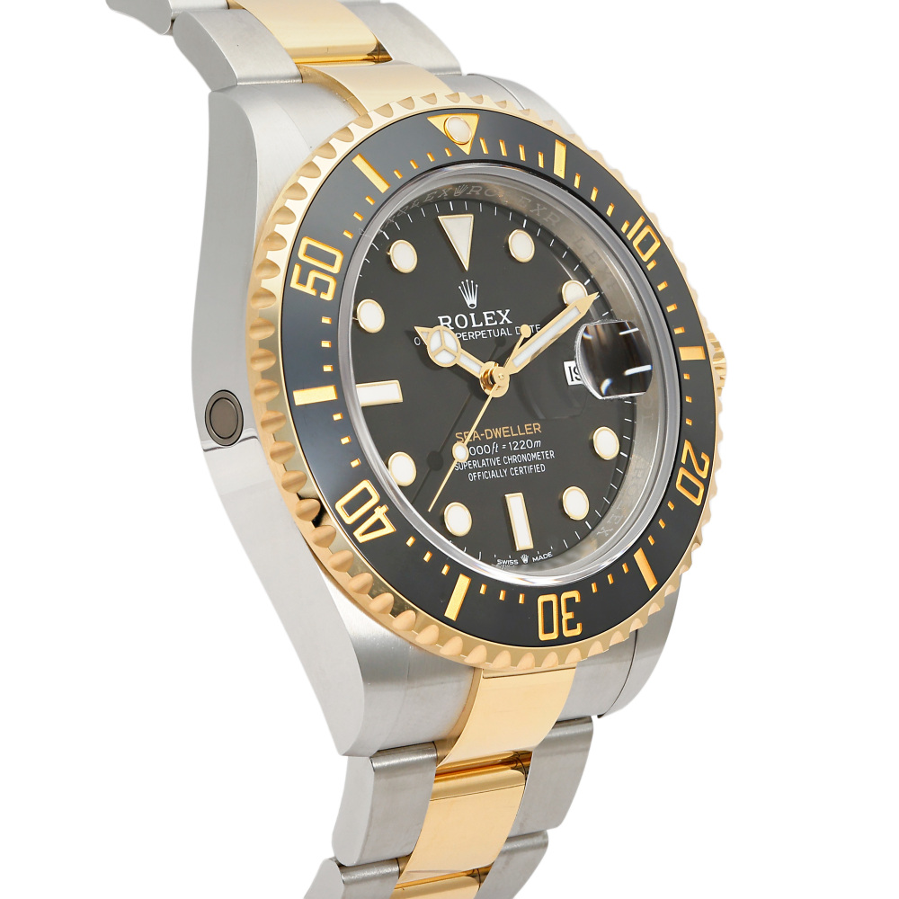 Sea Dweller Yellow Gold Steel Black Dial 43mm 2023