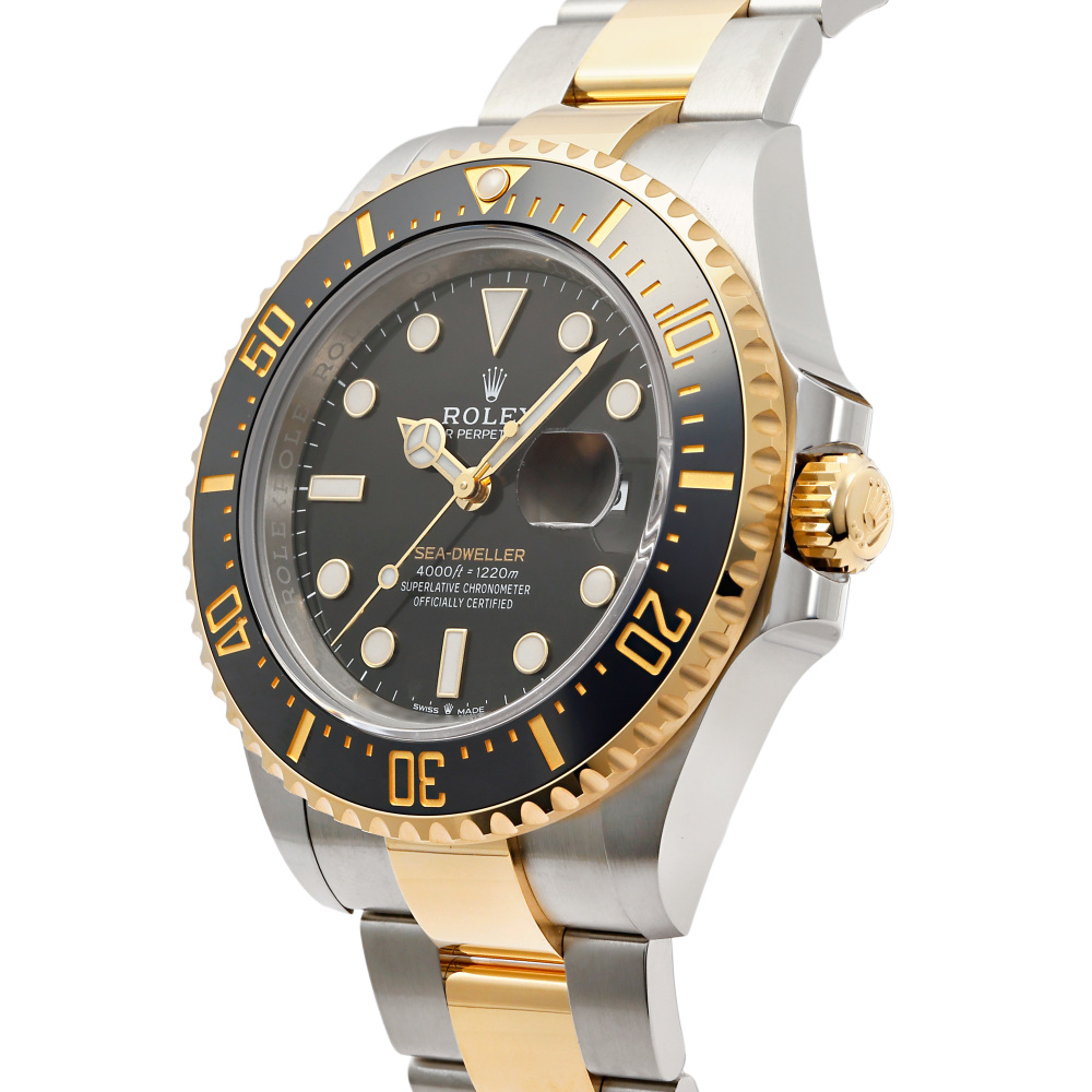 Sea Dweller Yellow Gold Steel Black Dial 43mm 2023