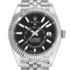 Sky Dweller White Gold Steel Black Dial 42mm 2023