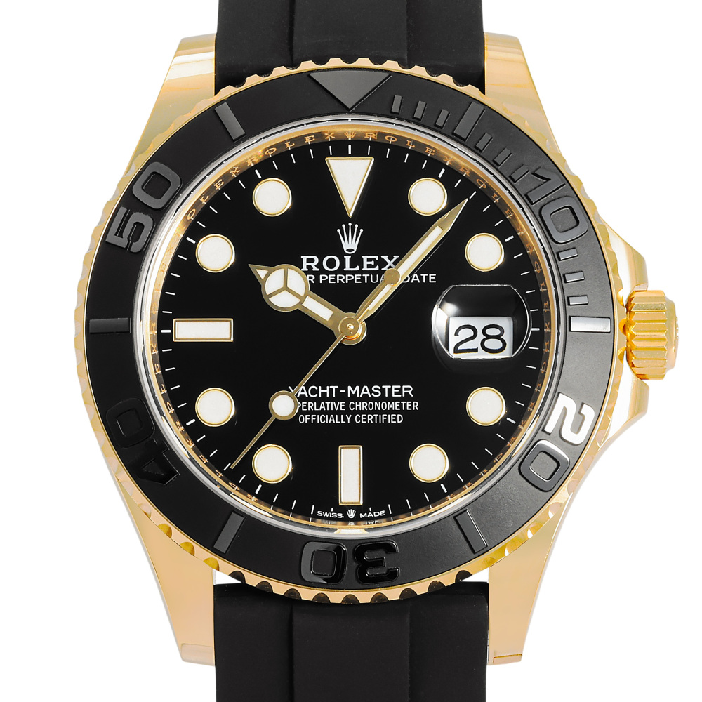 Yacht Master Yellow Gold Black Dial 42mm 2024
