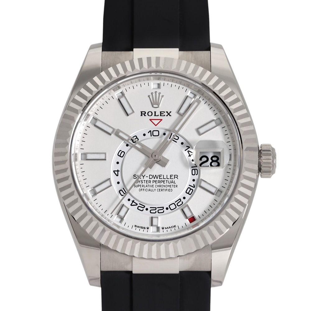 Sky Dweller White Gold White Dial 42mm 2025