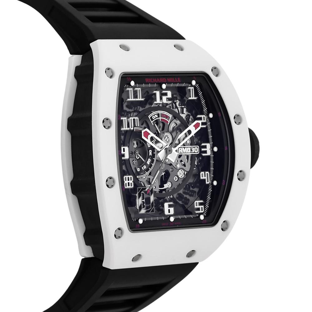 w262720-3 RM30 Ceramic Skeletonized Dial White Rush 50mm