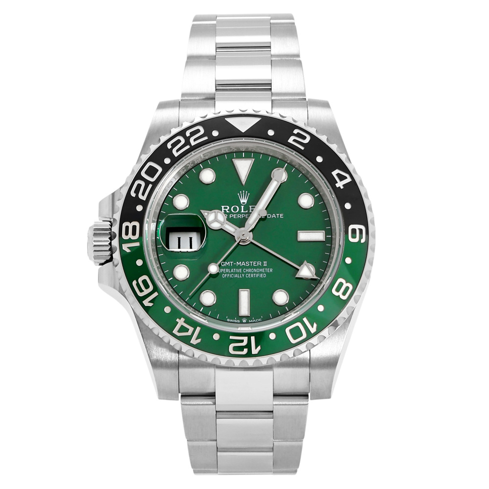 GMT Master II White Gold Green Dial Sprite 40mm 2026