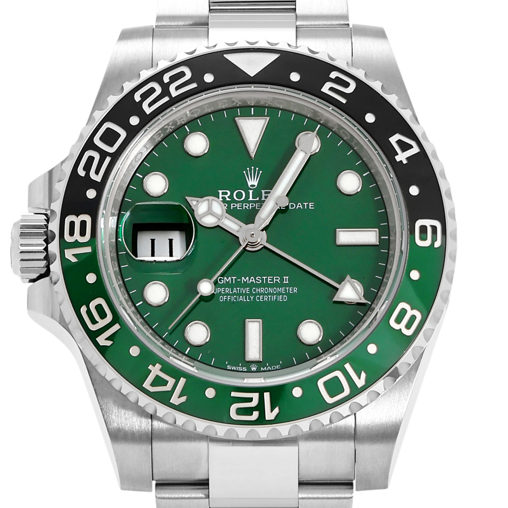 w262912-2 GMT Master II White Gold Green Dial Sprite 40mm 2026