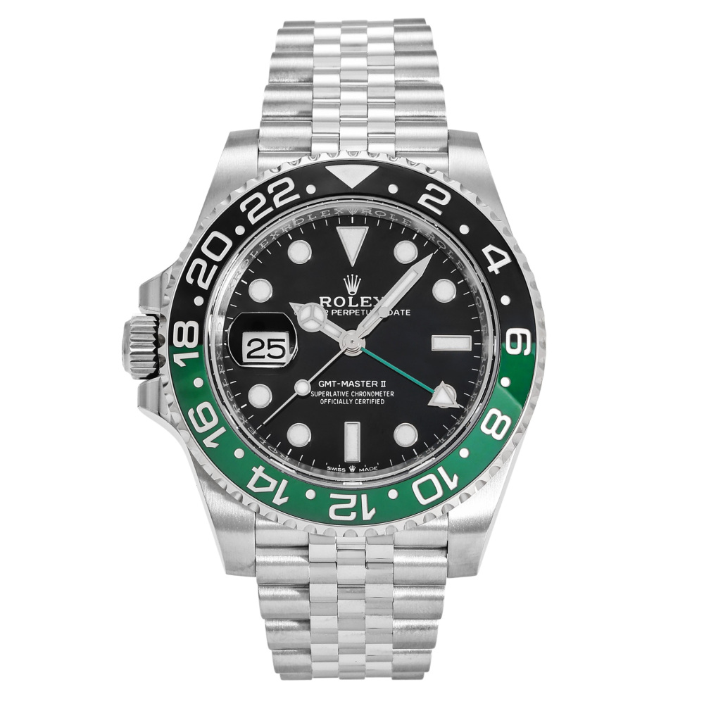 GMT Master II Steel Black Dial Sprite 40mm 2023