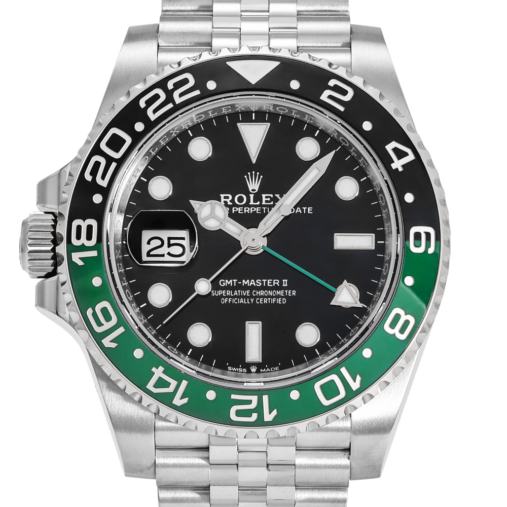GMT Master II Steel Black Dial Sprite 40mm 2023