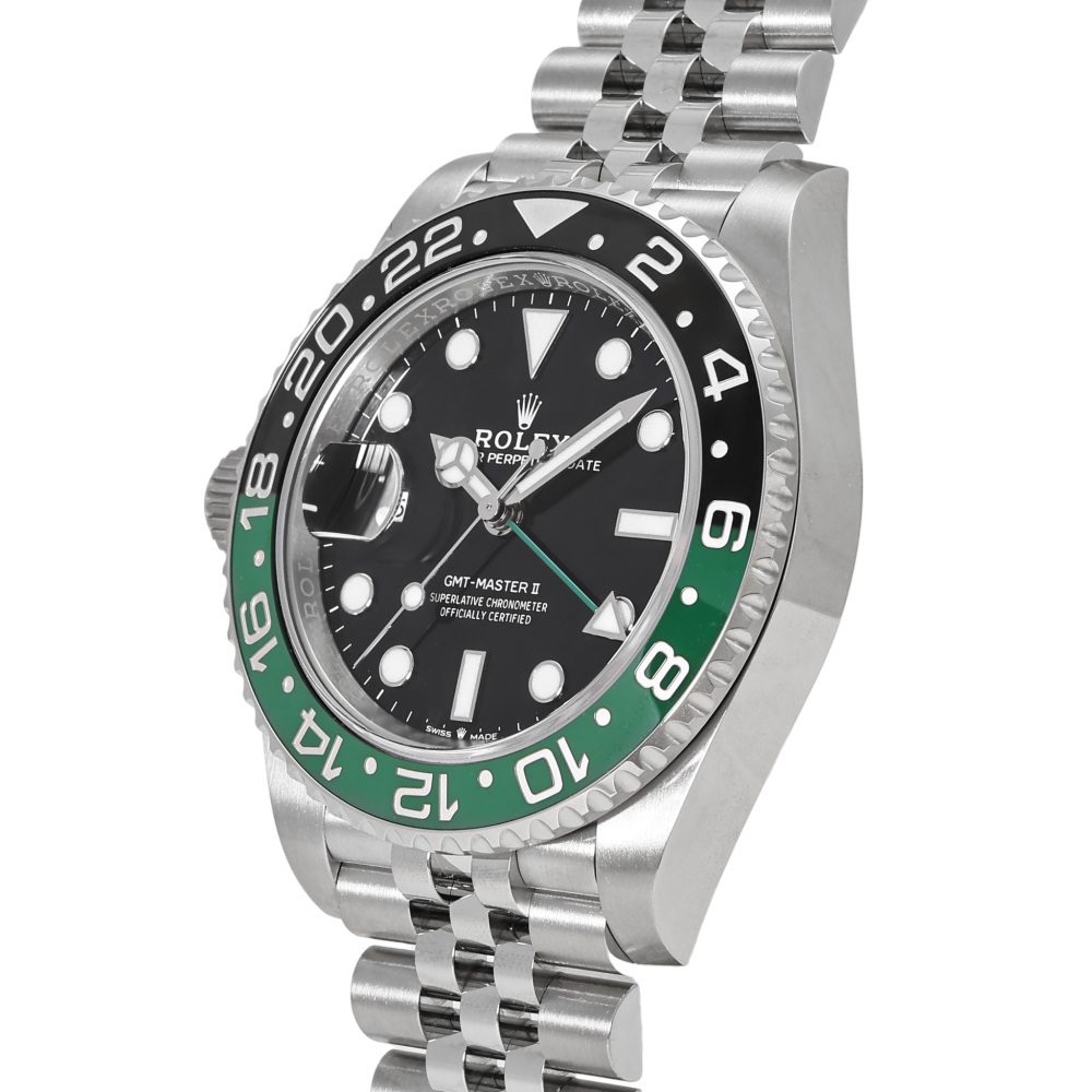 GMT Master II Steel Black Dial Sprite 40mm 2023