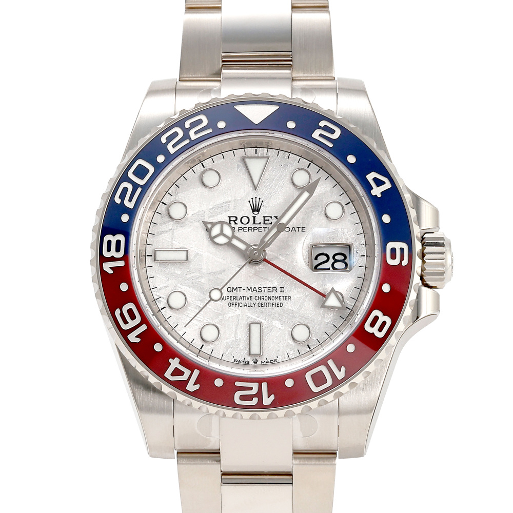 GMT Master II White Gold Meteorite Dial 40mm 2024
