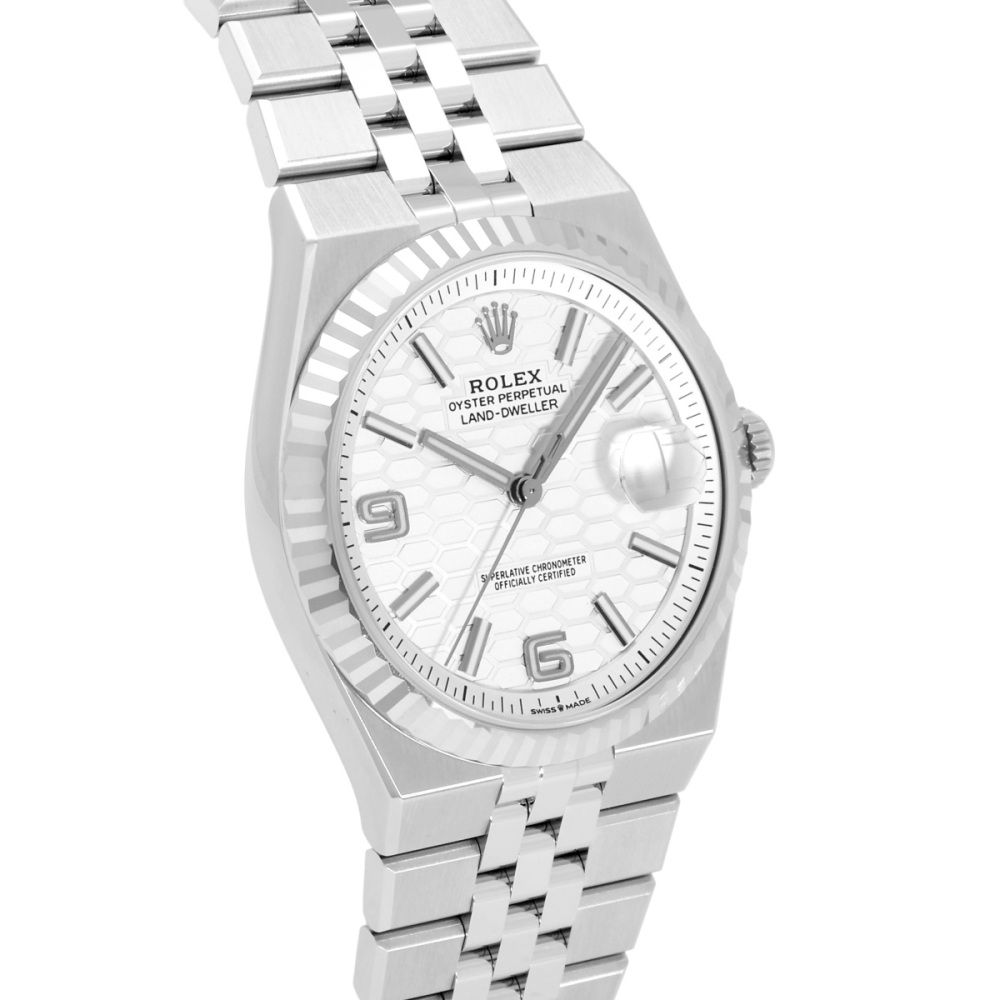 Land Dweller White Gold Steel White Dial 40mm 2025