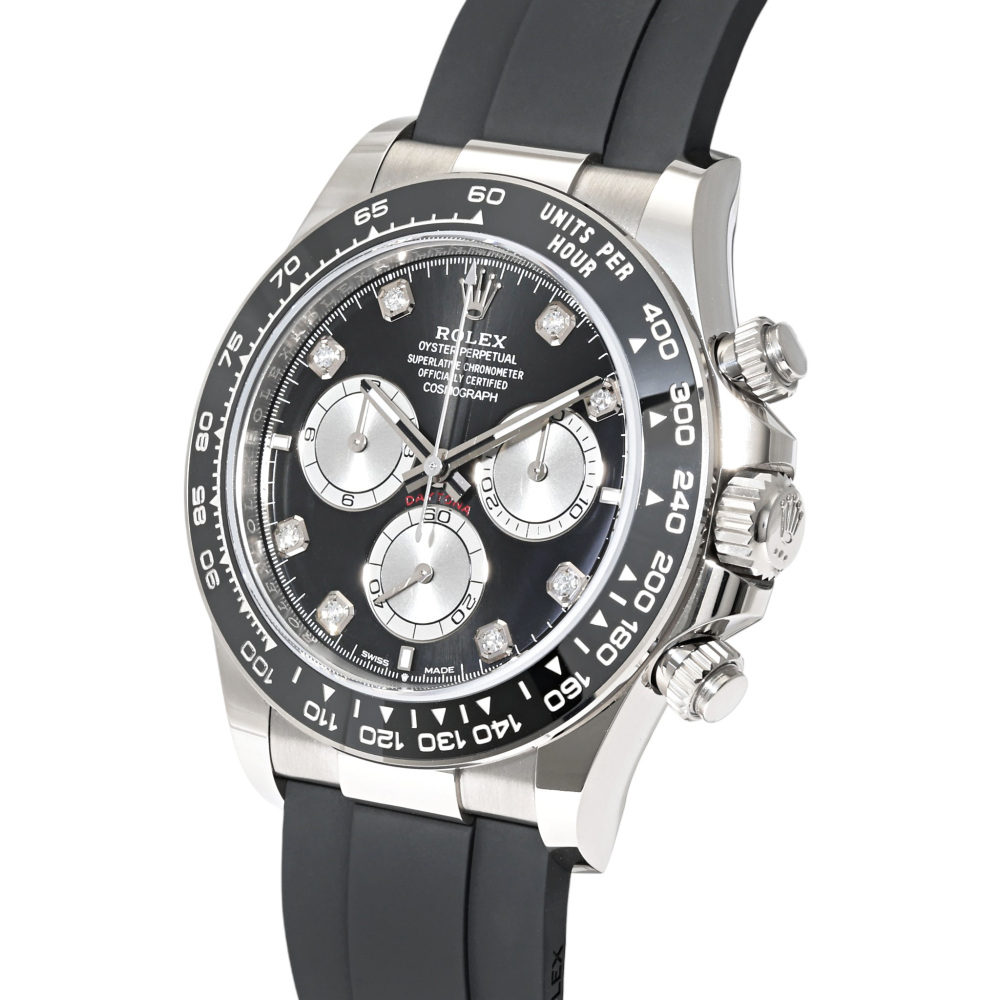Daytona White Gold Black Diamond Dial 40mm 2024
